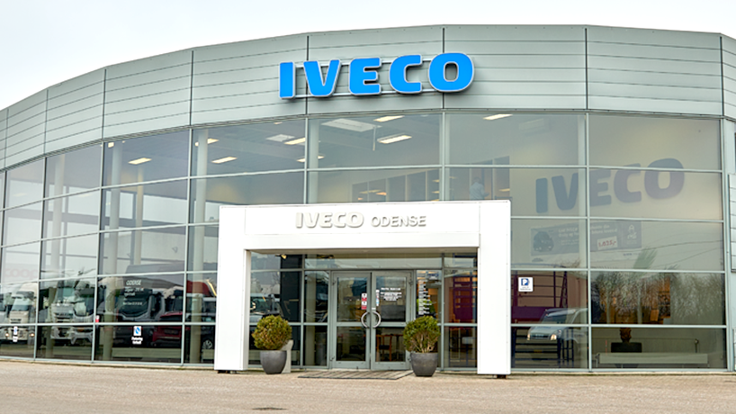 IVECOs afdeling i Odense, "IVECO Odense". Eksperter i erhvervsbiler.